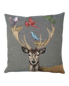 gobelin kissen funky deer nest 45x45cm
