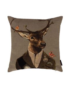 gobelin kussen jager edelhert 45x45cm