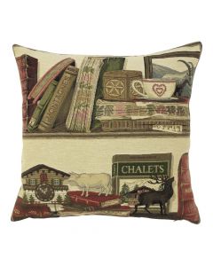 gobelin kussen winter hert 45x45cm*