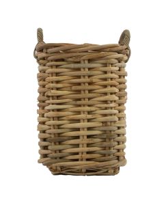 rattan basket square 30x30x52cm