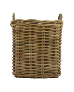 rattan basket square 44x44x59cm