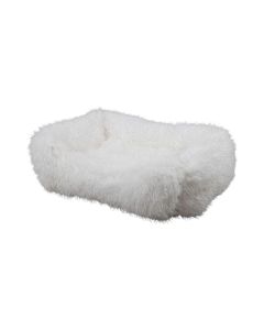 Dierenmand L tibetan lamb off white 80x60x22cm