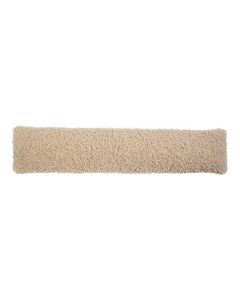 tochtkussen teddy krul beige 20x90cm