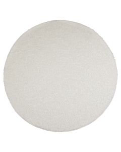 carpet curly teddy white dia 120cm