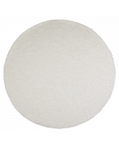 tapis teddy curl blanc dia 120cm