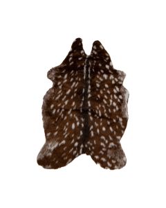 Carpet Artificial deer brown white 85x100cm
