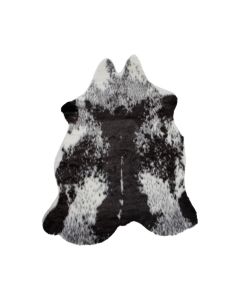 Tapijt Artificial met koeienprint, zwart-witte vlekken, 85x100 cm