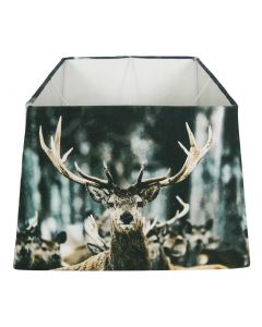 lampshade winter deer 37cm