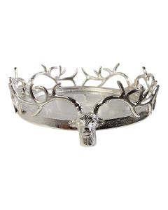 Serving Tray round deer dia 40x13cm
