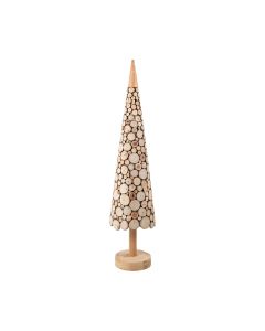 Decoration Christmas tree on stand 3D 32x32xH.120 cm