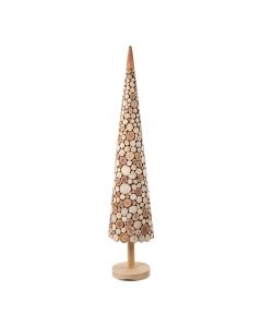  Decoration Christmas tree on stand 3D 35x35xH.160 cm