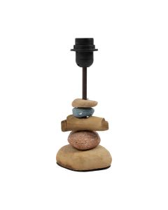 Pied de lampe en forme de rochers 26,5 cm