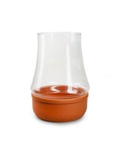 Hurricane with ceramic base 'porto' h30 d20 cm