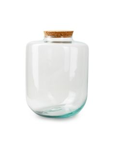 Vaas met kurk 'melanie' h30 d17 cm