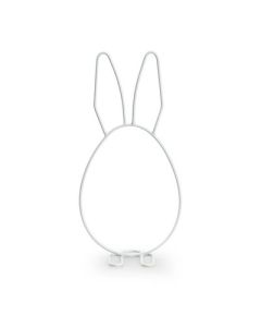 Easterbunny 'peter' white h20 d10 cm
