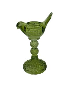 Kerzenhalter pino grun h18.5 d11.5cm