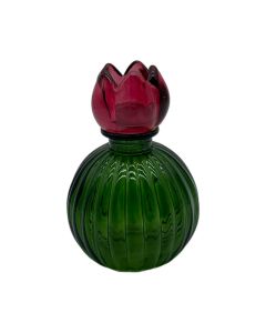 Vase fleur unique rosa rose h12.5 d8.5cm