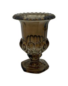 Vase nova brown h14.5 d11.5cm