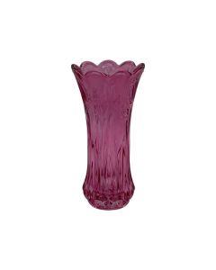 Vase gilda rose h20 d11cm