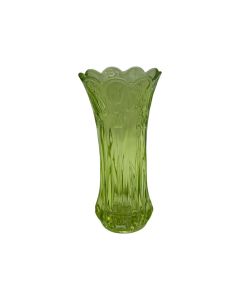 Vase gilda vert citron h20 d11cm