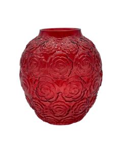 Vase maia red h20 d18cm