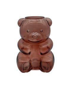 Vase bear pink h20 d14cm