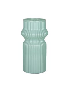 Vase Roselle bleu h20,5 d11cm