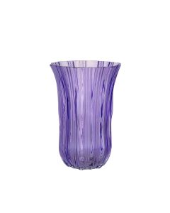 Vase Palmora lila h22,5 d16cm