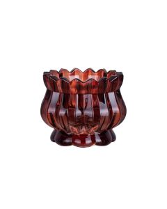 Photophore Melina rose h7,5 d8,5cm