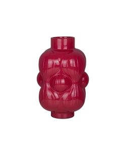 Vase Cathy rose corail h21,5 14cm