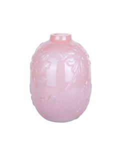 Vase Cassis rose h25 d18cm (cc)