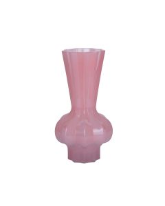 Vase Leki rosa h32 d17cm (cc)