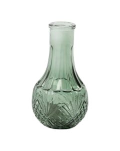 Bottle Vase Linda green h11 d6cm