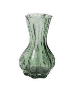 Bottle vase Tharin green h10 d6cm