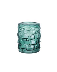 Vaas Solstice blauw h20 d16cm