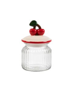 Vorratsdose Erdbeere rosa h22 d12,3cm