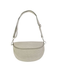 Fanny Pack weave sand 25x17cm (bos taurus taurus)