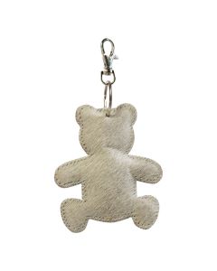 Keychain bear grey 10cm (bos taurus taurus)
