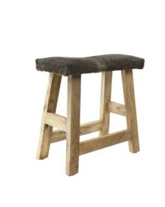 bank kuh grau klein 46cm