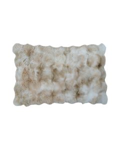 big cushion teddy bubble beige 40x60cm