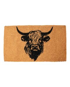 Coir Doormat handmade highlander 75cm