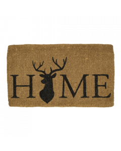 kokosmat handgeweven hertenkop home 75cm