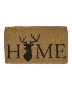 kokosmat handgeweven hertenkop home 75cm