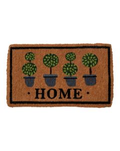 Deurmat Kokos handgeweven home taxus bal 75cm