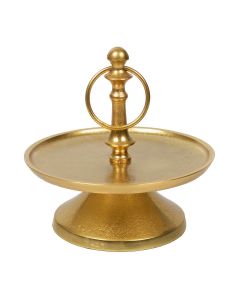 cuisine présentoir d'or ronde 1 étage 20cm