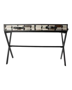 Konsolentisch Kuh Illusion mehrfarbig 120x40x80cm (bos taurus taurus)