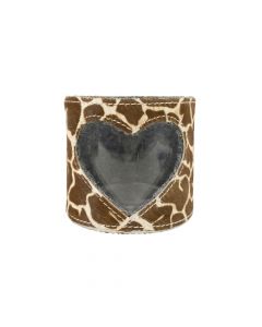windlicht kuh herz giraffe 10cm*