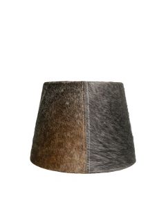 lampenschirm kuh grau 20cm 