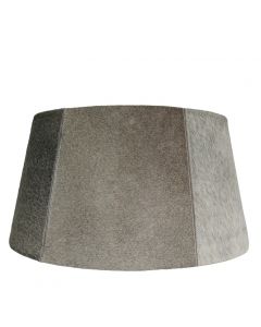 lampenschirm kuh grau 50cm*