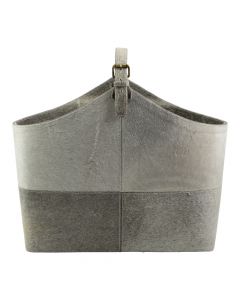 korb kuh grau 40cm
